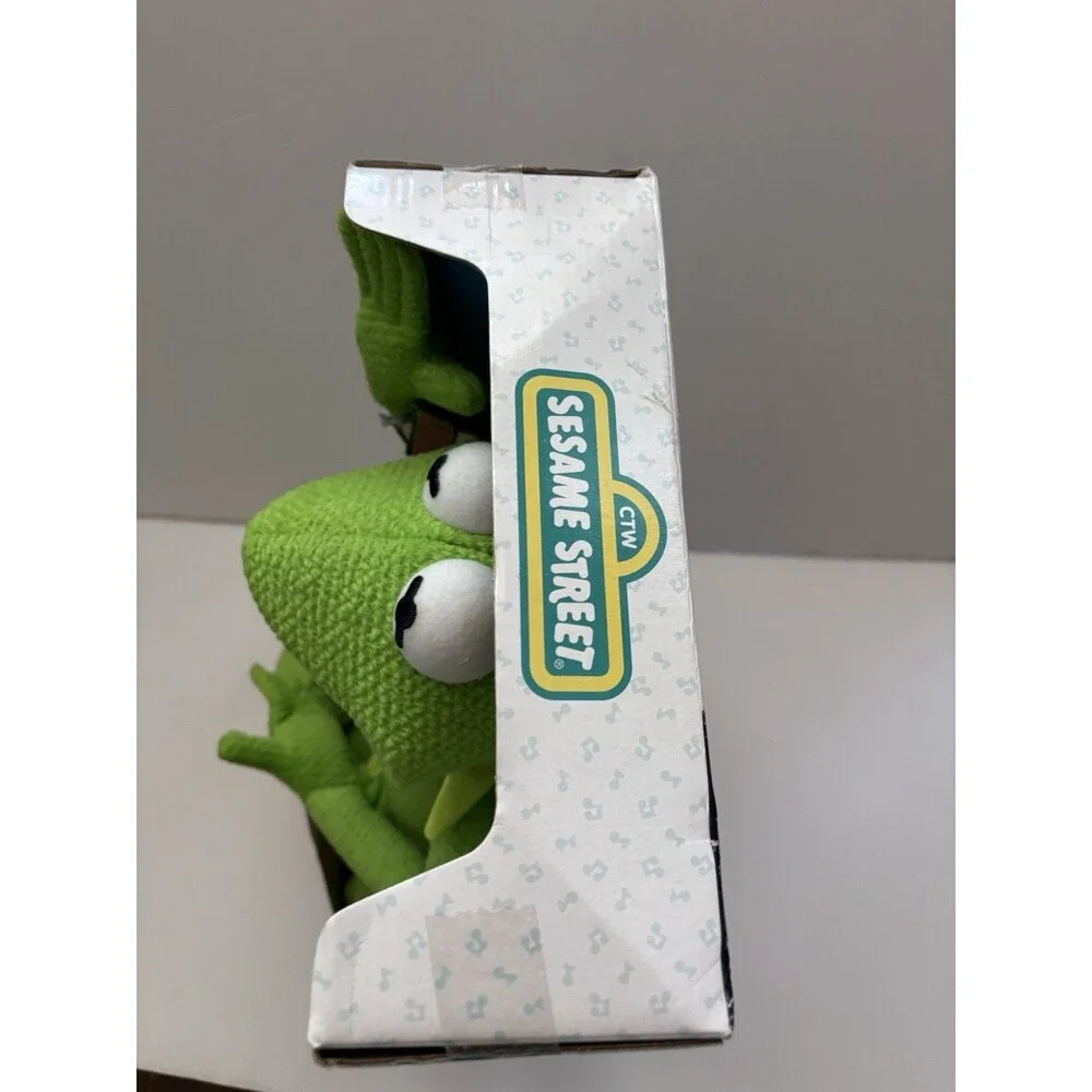 Vintage 1999 Magic Talking Kermit The Frog Sesame Street 30th Anniversary  Talks
